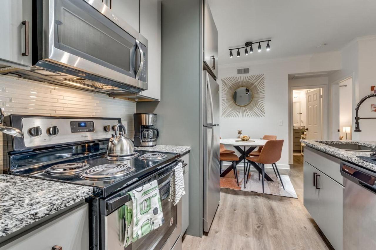 Elegant 1Br With Resort Style Pool Near The Domain 奧斯汀 外观 照片