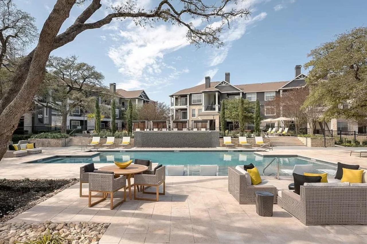 Elegant 1Br With Resort Style Pool Near The Domain 奧斯汀 外观 照片